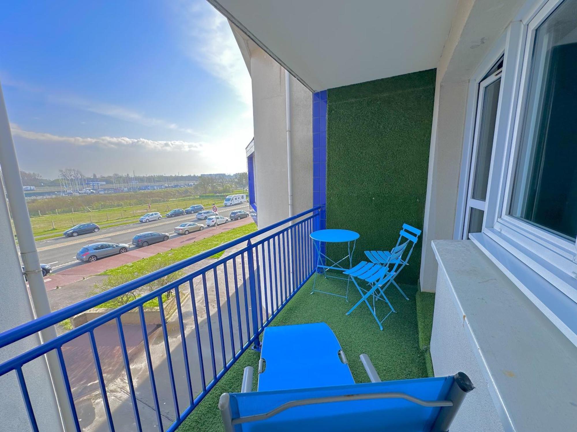 Appartement Luxe Vue Sur Mer Calais Plage Exterior foto